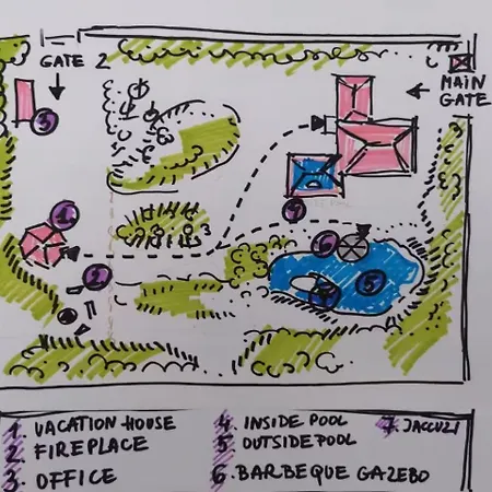 Excl House In Warsaw With Pools